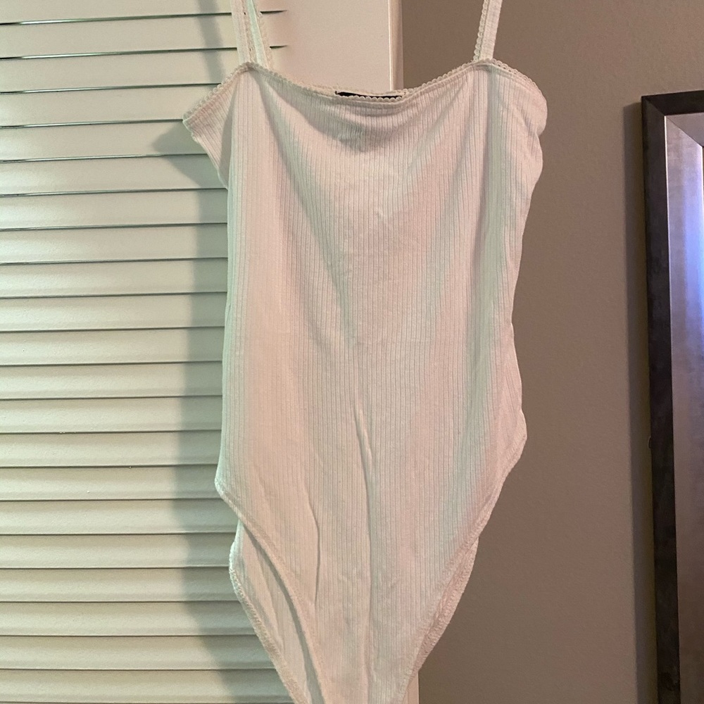 Size small white body suit
